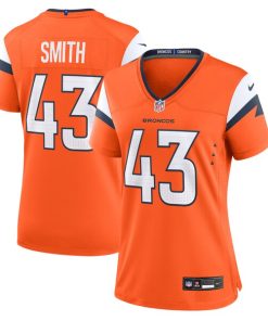Keidron Smith Denver Broncos Nike Women's Team Game Jersey -  Orange
