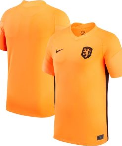 Netherlands Women's National Team Nike 2022/23 Home Replica Blank Jersey - Orange