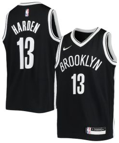 James Harden Brooklyn Nets Nike Youth Swingman Jersey - Icon Edition - Black
