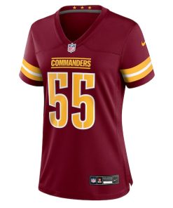 Alternative view of Jacob Martin Washington Commanders Nike Women's Team Game Jersey -  Burgundy
