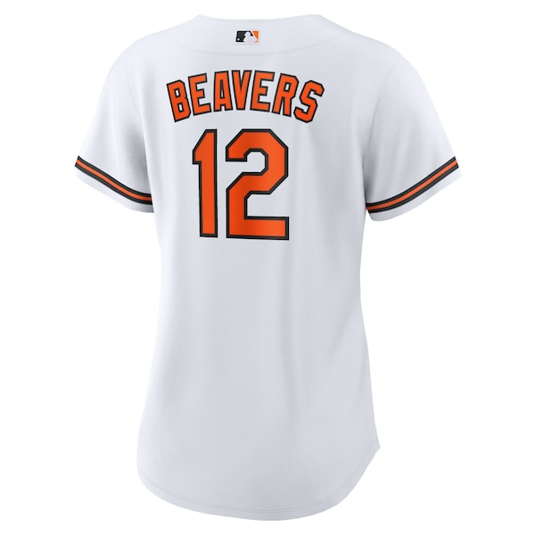 Dylan Beavers Baltimore Orioles Nike Women's Home Replica Jersey - White - Image 3