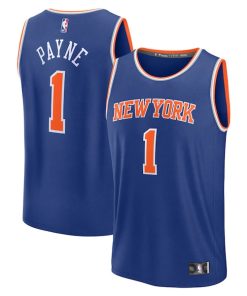 Cameron Payne New York Knicks Fast Break Replica Player Jersey - Icon Edition - Blue