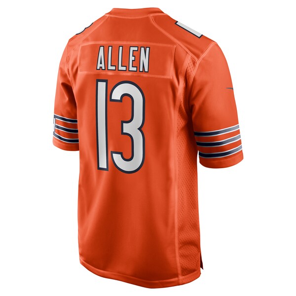 Keenan Allen Chicago Bears Nike Alternate Game Jersey - Orange - Image 4