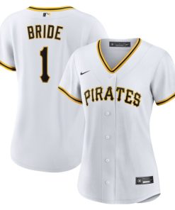 Pittsburgh Pirates Nike Women's #1 Bride Home Replica Jersey - White