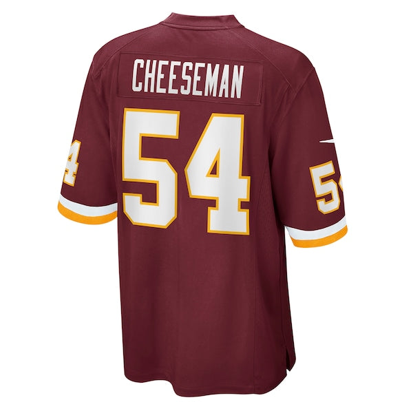 Camaron Cheeseman Washington Football Team Nike Game Jersey - Burgundy - Image 3