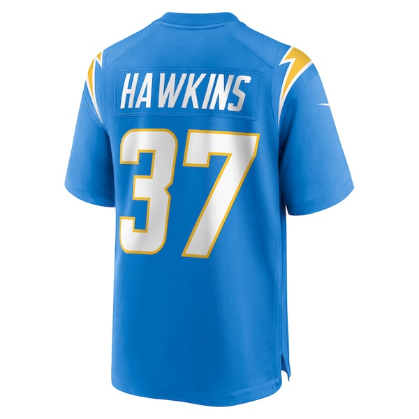 Jaylinn Hawkins Los Angeles Chargers Nike Game Jersey - Powder Blue - Image 3