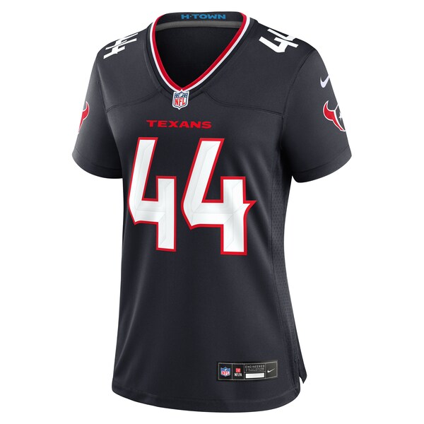British Brooks Houston Texans Nike Women's Team Game Jersey - Navy - Image 2