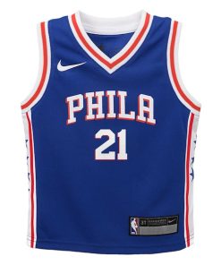 Alternative view of Joel Embiid Philadelphia 76ers Nike Toddler Swingman Player Jersey - Icon Edition - Royal