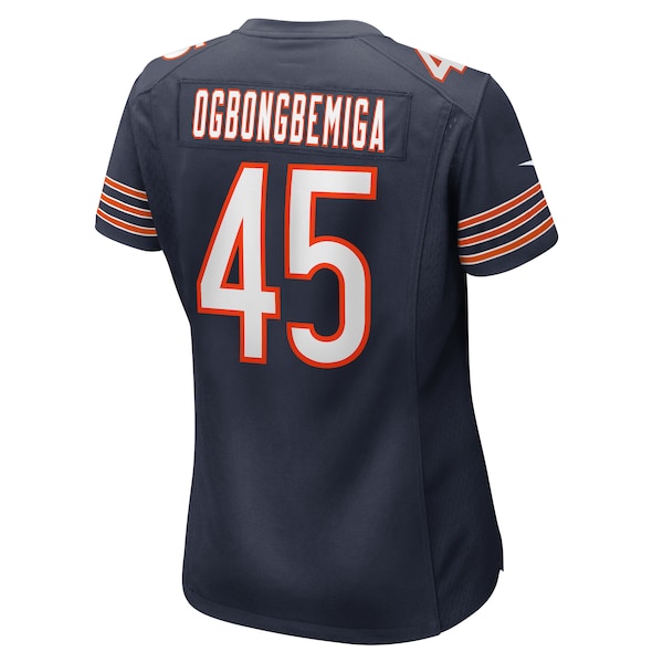 Amen Ogbongbemiga Chicago Bears Nike Women's Game Jersey - Navy - Image 3