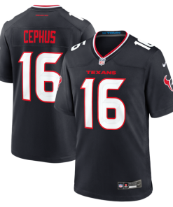 Quintez Cephus Houston Texans Nike Team Game Jersey -  Navy