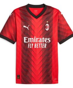 Alternative view of AC Milan Puma 2023/24 Home Replica Jersey - Red