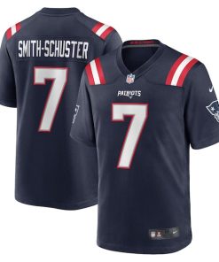 JuJu Smith-Schuster New England Patriots Nike Game Player Jersey - Navy