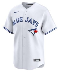 Alternative view of Toronto Blue Jays Nike Home Limited Custom Jersey - White