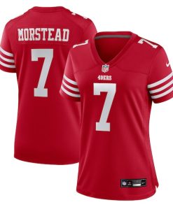 Thomas Morstead San Francisco 49ers Nike Women's Team Game Jersey -  Scarlet