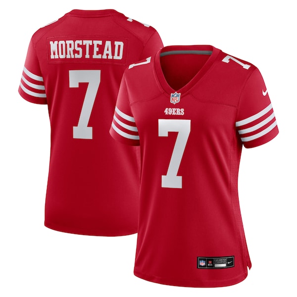Thomas Morstead San Francisco 49ers Nike Women's Team Game Jersey - Scarlet