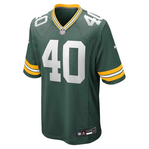 LJ Davis Green Bay Packers Nike Game Jersey - Green - Image 2