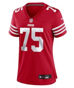 Alternative view of Connor Colby San Francisco 49ers Nike Women's Team Game Jersey -  Scarlet