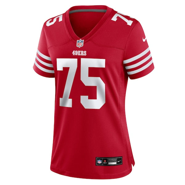 Connor Colby San Francisco 49ers Nike Women's Team Game Jersey - Scarlet - Image 2