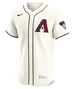 Alternative view of Lourdes Gurriel Jr. Arizona Diamondbacks Nike Home Elite Jersey - Cream