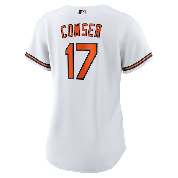Colton Cowser Baltimore Orioles Nike Women's Home Replica Jersey - White - Image 3