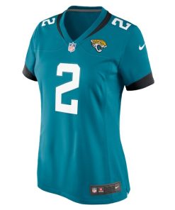 Alternative view of D'Ernest Johnson Jacksonville Jaguars Nike Women's  Game Jersey -  Teal