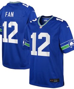 12th Fan Seattle Seahawks Nike Youth Game Jersey - Royal