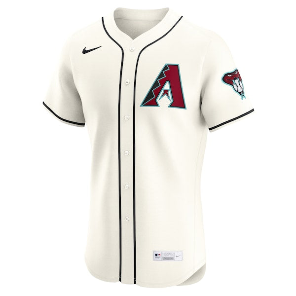 Ketel Marte Arizona Diamondbacks Nike Home Elite Jersey - Cream - Image 2