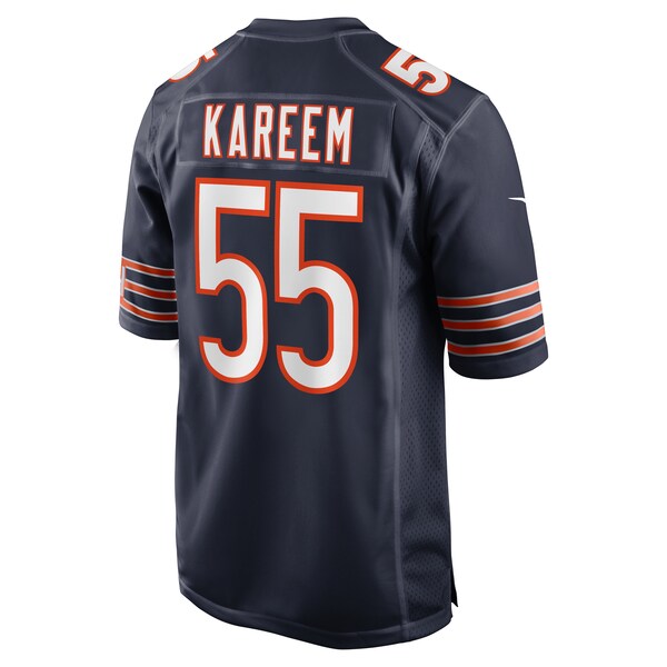 Khalid Kareem Chicago Bears Nike Team Game Jersey - Navy - Image 3
