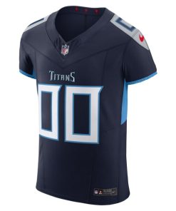 Alternative view of Tennessee Titans Nike  Vapor F.U.S.E. Elite Custom Jersey - Navy
