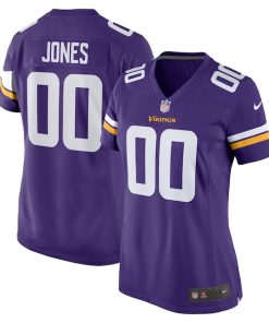 Aaron Jones Minnesota Vikings Nike Women's Game Player Jersey - Purple