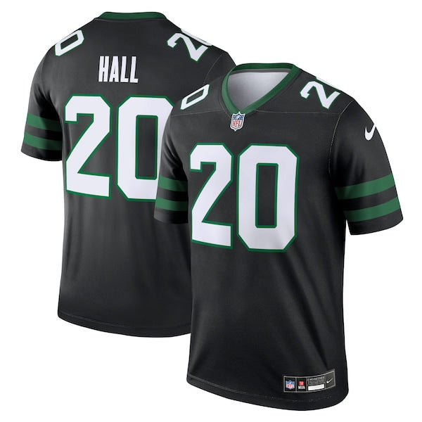 Breece Hall New York Jets Nike Alternate Legend Jersey - Legacy Black - Image 2