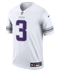 Alternative view of Jordan Addison Minnesota Vikings Nike Alternate Legend Player Jersey - White