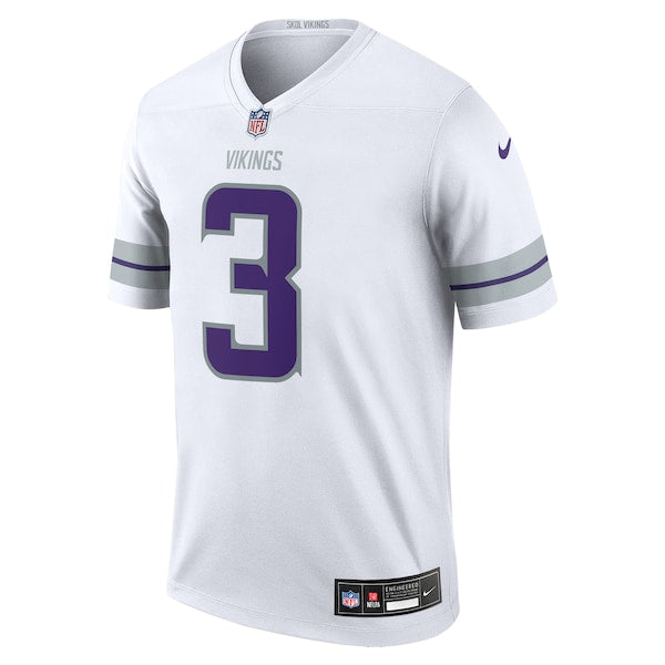 Jordan Addison Minnesota Vikings Nike Alternate Legend Player Jersey - White - Image 2