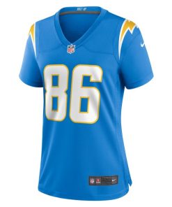 Alternative view of Cornelius Johnson Los Angeles Chargers Nike Women's  Game Jersey -  Powder Blue