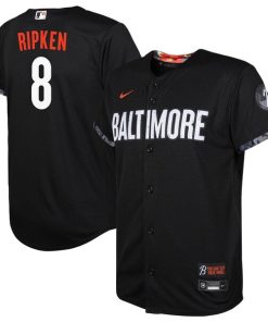 Cal Ripken?Baltimore Orioles Nike Toddler 2023 City Connect Replica Player Jersey - Black