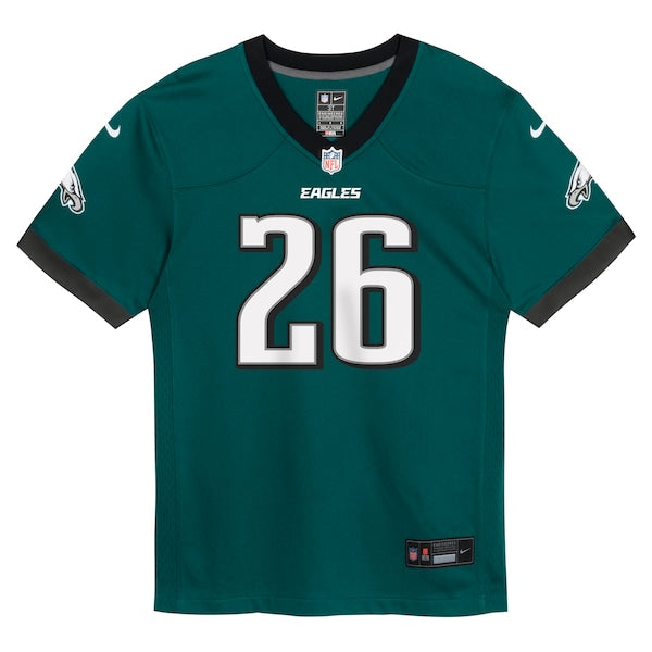 Saquon Barkley Philadelphia Eagles Nike Toddler Game Jersey - Midnight Green - Image 2