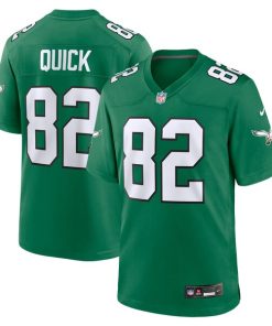 Mike Quick Philadelphia Eagles Nike Alternate Game Jersey - Kelly Green