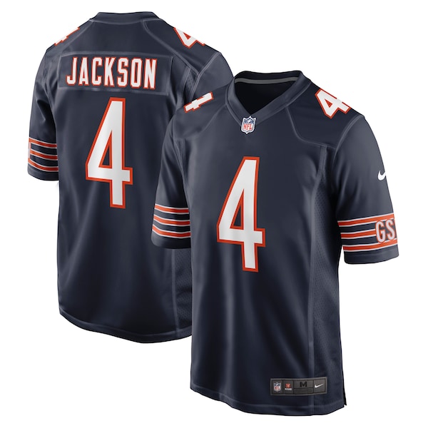 Eddie Jackson Chicago Bears Nike Game Player Jersey - Navy/White - Image 2