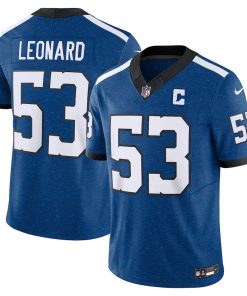 Shaquille Leonard Indianapolis Colts Nike Indiana Nights Alternate Vapor F.U.S.E. Limited Jersey - Royal