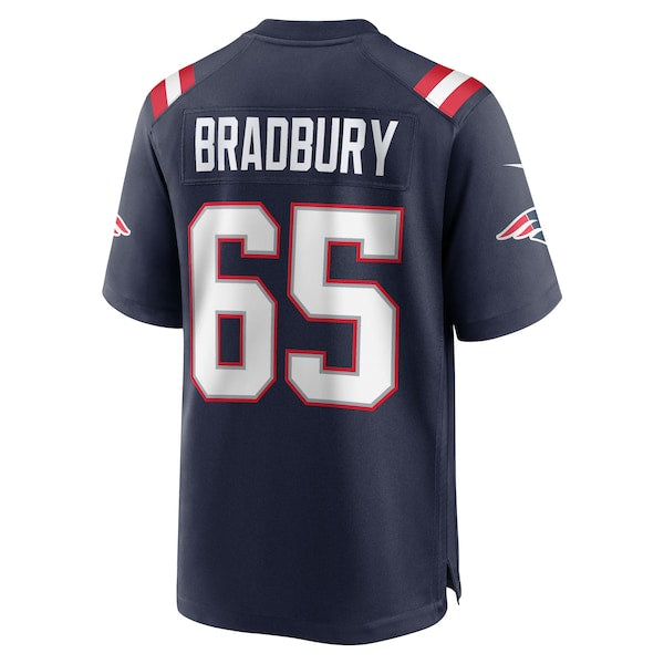 Garrett Bradbury New England Patriots Nike Team Game Jersey - Navy - Image 3