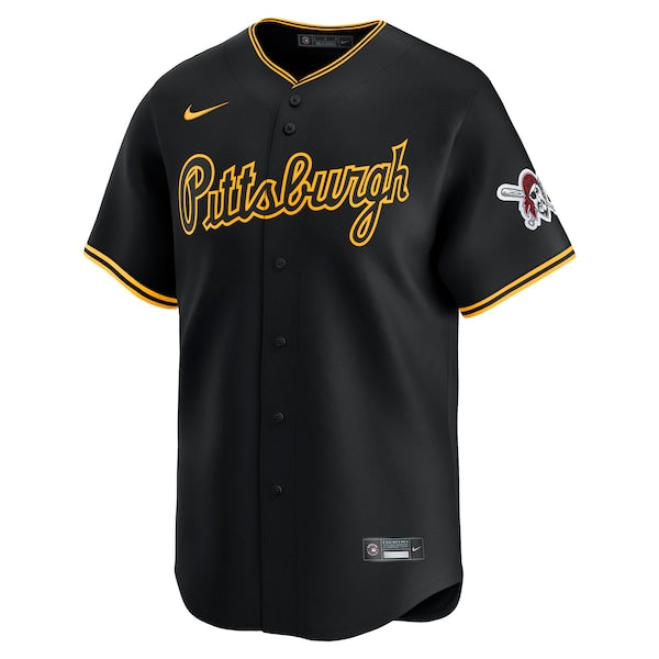 Pittsburgh Pirates Nike Alternate Limited Jersey?ยจC Black - Image 2