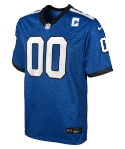 Alternative view of Indianapolis Colts Nike Youth Indiana Nights Alternate Custom Game Jersey - Blue