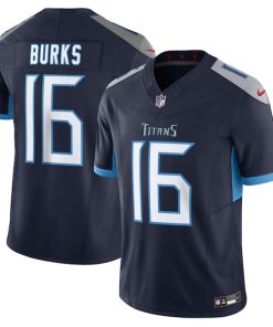 Treylon Burks Tennessee Titans Nike Vapor F.U.S.E. Limited Jersey - Navy/Light Blue