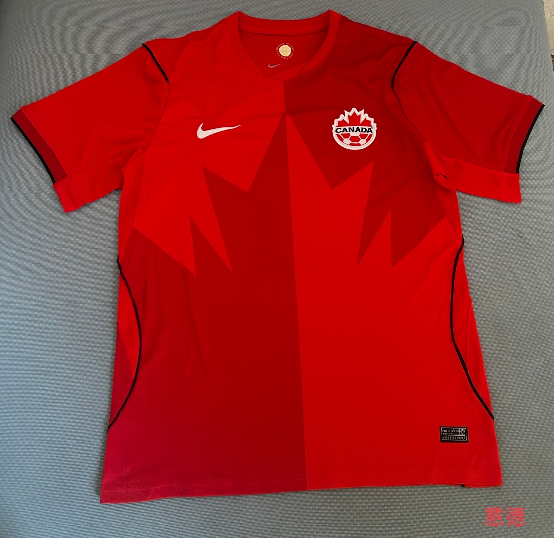 Canada National Team Nike 2026 Home Jersey - Red / Black - Image 3