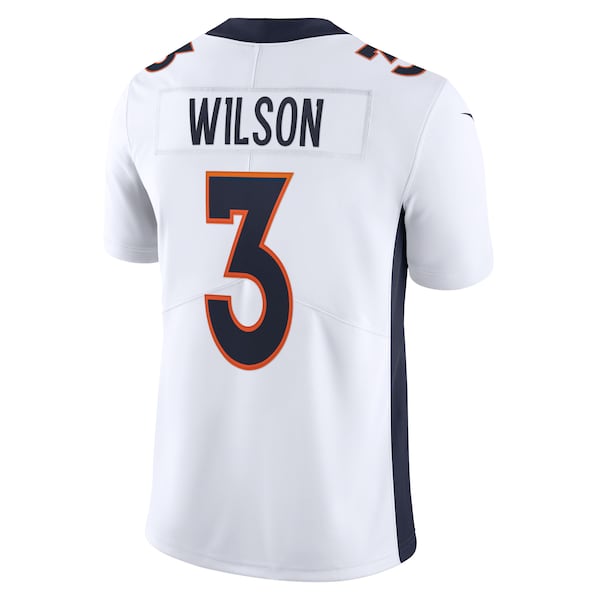 Russell Wilson Denver Broncos Nike Team Vapor Limited Jersey - White - Image 3