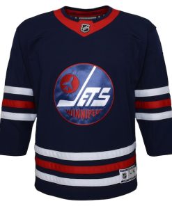 Alternative view of Winnipeg Jets Youth 2021/22 Alternate Premier Jersey - Navy