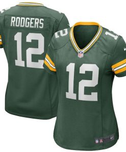 Aaron Rodgers Green Bay Packers Nike Women's Player Jersey - Green