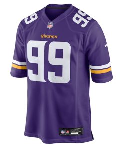 Alternative view of Elijah Williams Minnesota Vikings Nike Team Game Jersey -  Purple