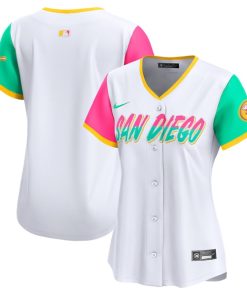San Diego Padres Nike Women's City Connect Limited Jersey - White