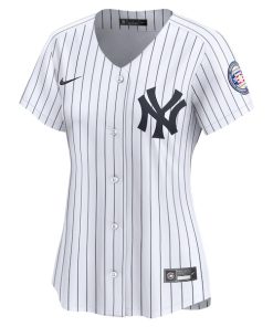 Alternative view of Derek Jeter New York Yankees Nike Women's Home Limited Player Jersey - White